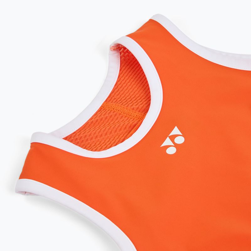 Női teniszpóló YONEX 16852 Practice In cyber orange 5