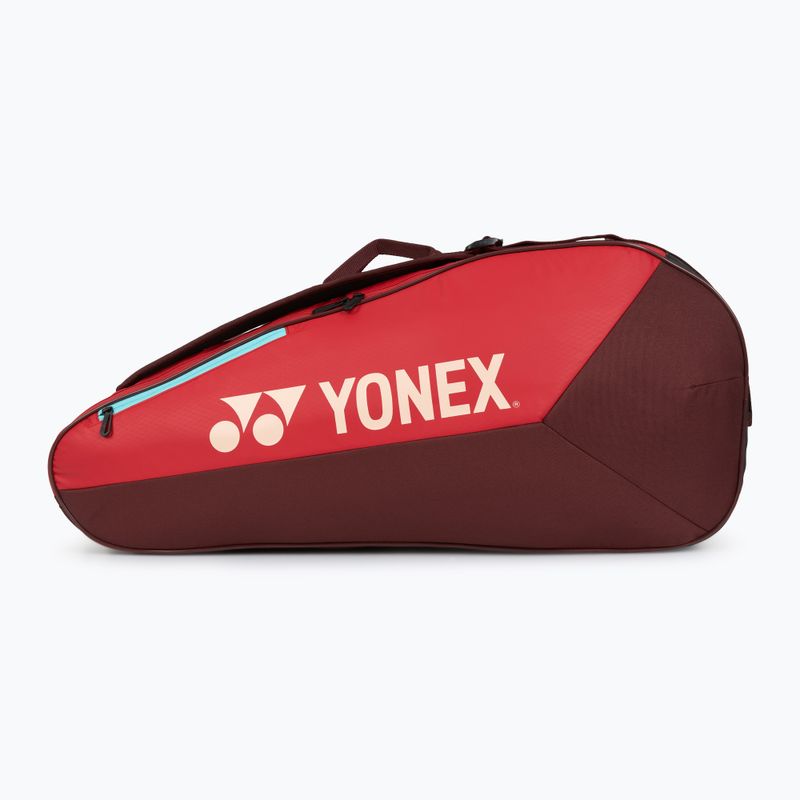 Tenisz táska YONEX 42529 Team Racquet Bag 9 pcs ruby red 3