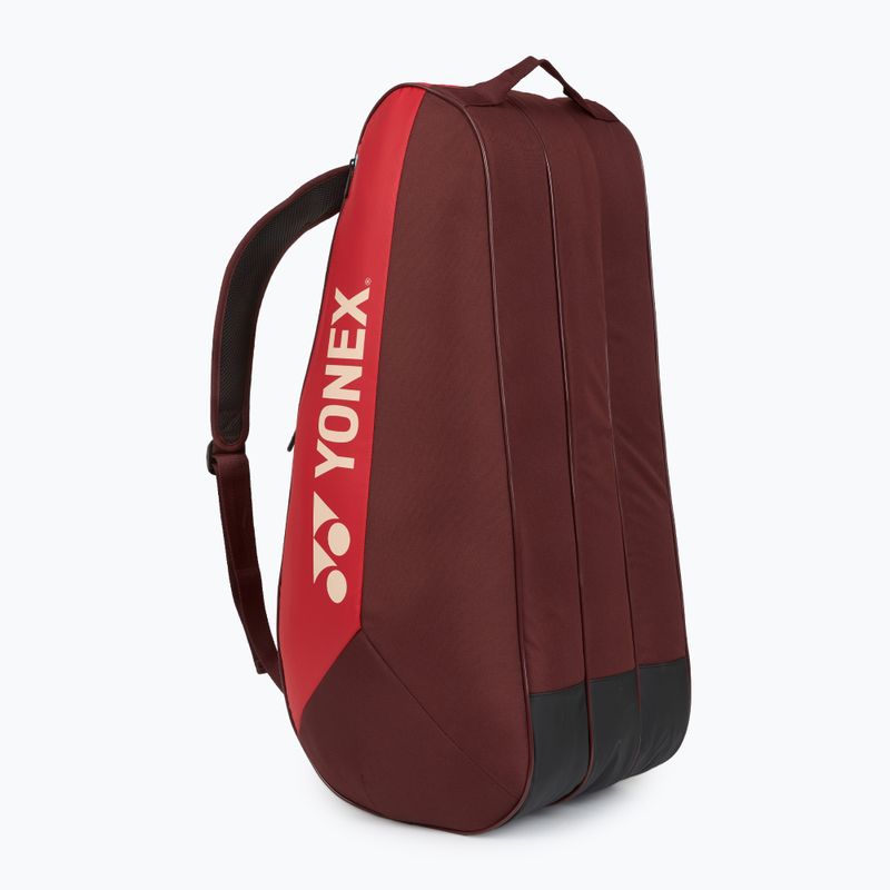 Tenisz táska YONEX 42529 Team Racquet Bag 9 pcs ruby red 5