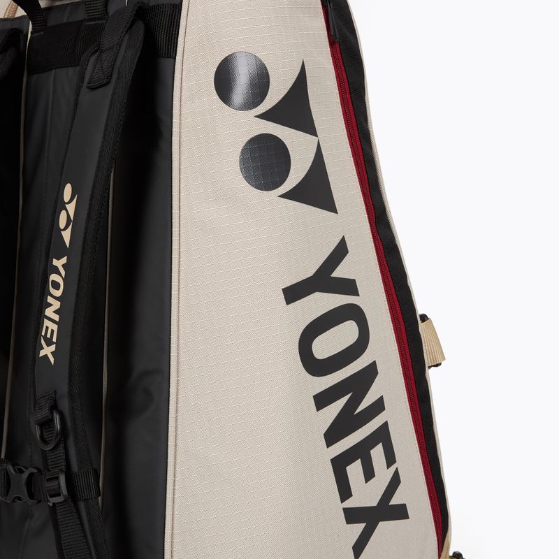 Tenisz táska YONEX 72629 Gearlogic Racket Bag 9 pcs beige 9