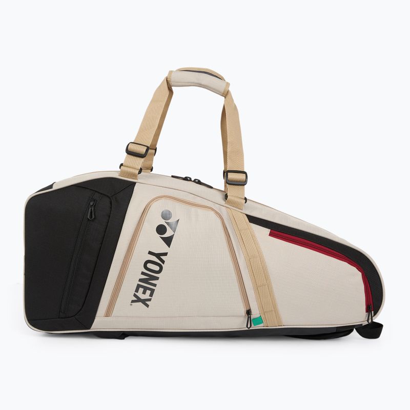 Tenisz táska YONEX 72626 Gearlogic Racket Bag 6 pcs beige 2