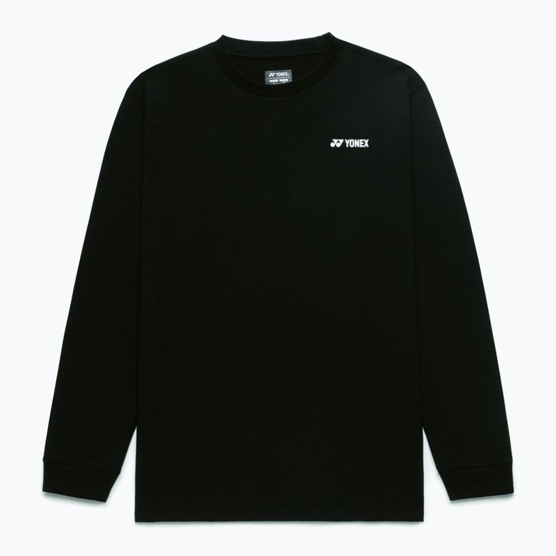 Férfi tenisz hosszú ujjú póló YONEX 16879 Practice black 3