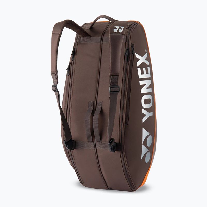 Tenisz táska YONEX 92426 Pro Racquet Bag 6 espresso 4