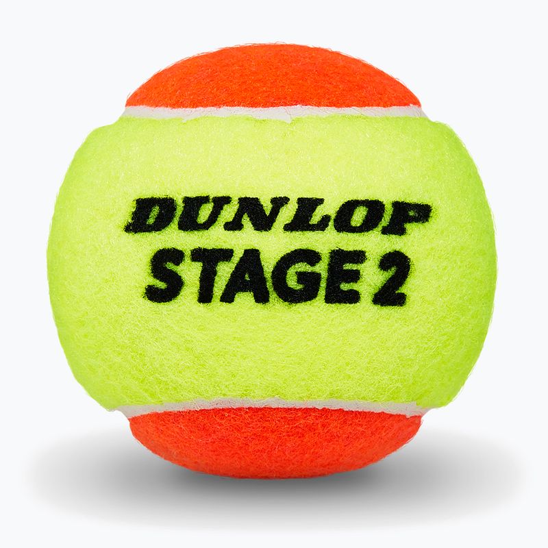 Teniszlabdák Dunlop Stage 2 3 pack orange 3