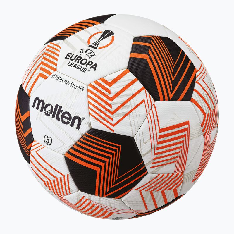 Molten focilabda F5U5000-34 Fifa UEFA Europa League 23/24 fehér/narancs méret 5 3