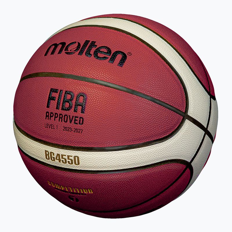 Molten kosárlabda B7G4550 FIBA barna 7-es méret 2