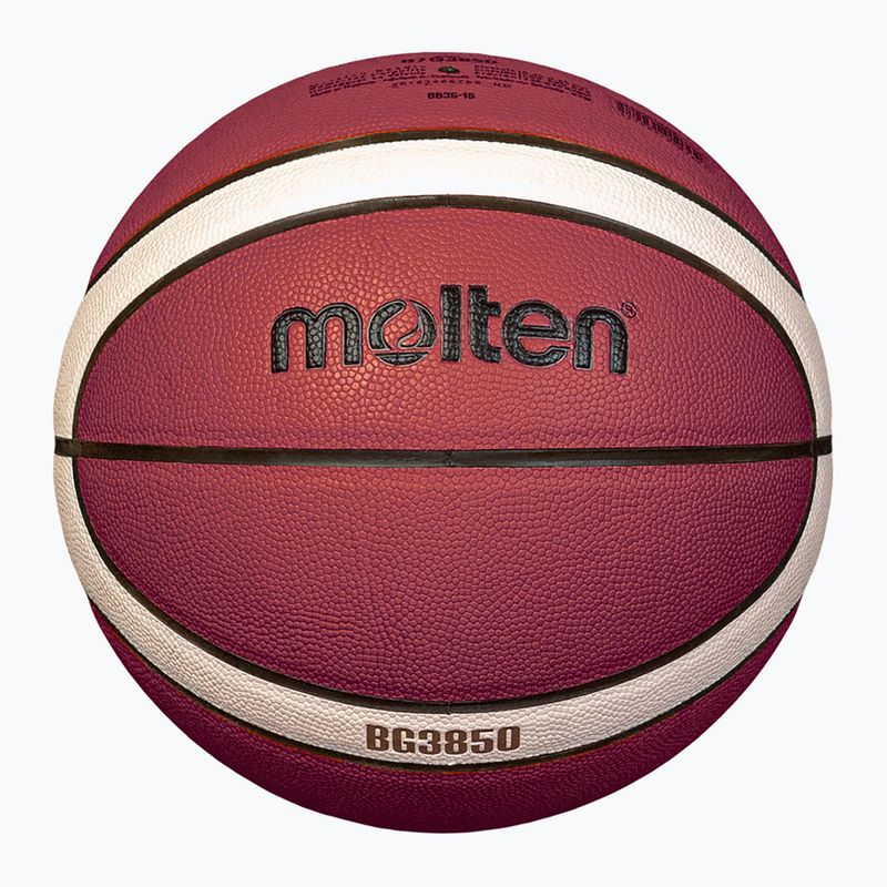 Molten kosárlabda B7G3850 FIBA barna 7-es méret 2
