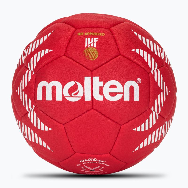 Molten kézilabda H3A5000-S4F IHF OFFICIAL BALL PARIS 2024 piros méret 3