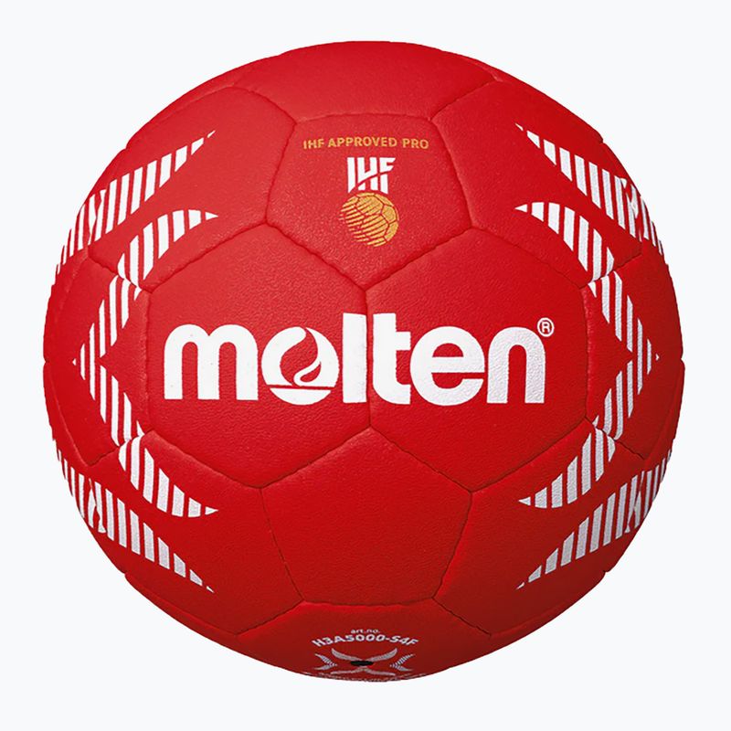 Molten kézilabda H2A5000-S4F IHF OFFICIAL BALL PARIS 2024 piros méret 2 2