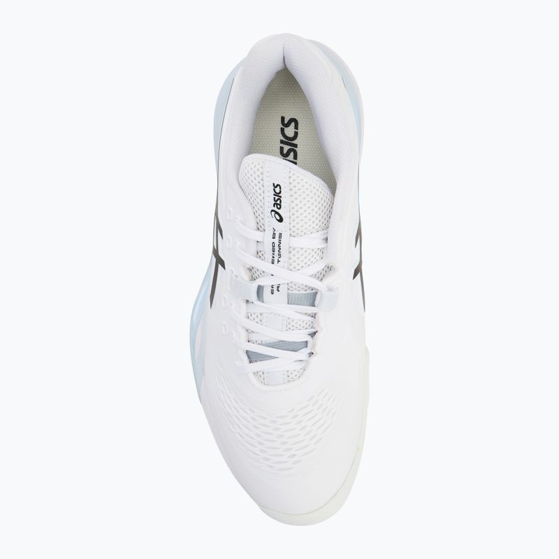 ASICS Gel-Resolution X férfi teniszcipő fehér/fekete 5