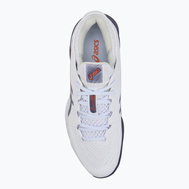 ASICS Court FF 3 Clay fehér/szürkés lila férfi teniszcipő 5