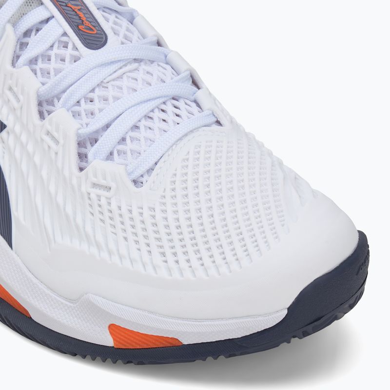 ASICS Court FF 3 Clay fehér/szürkés lila férfi teniszcipő 7