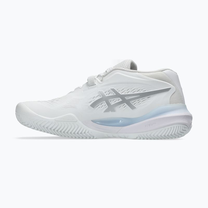 Női teniszcipők ASICS Gel-Resolution X Clay W white/pure silver 9