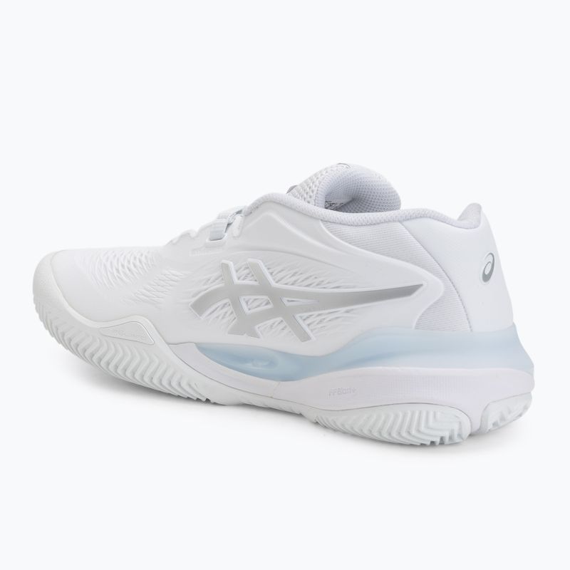 Női teniszcipők ASICS Gel-Resolution X Clay W white/pure silver 3