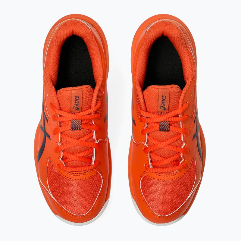 ASICS gyermek teniszcipő Gel-Game 10 GS Clay Jr nova narancs/indigo köd 12