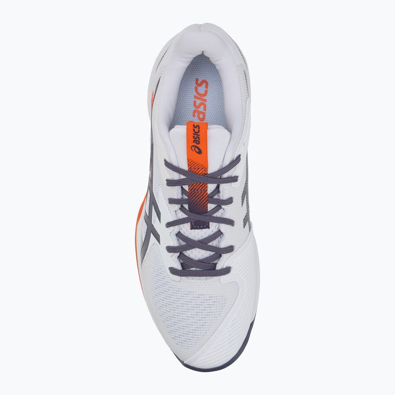 ASICS Solution Speed FF 3 Clay fehér/ szürkéslila férfi teniszcipő 5