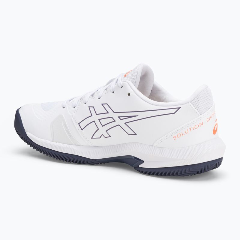 ASICS Solution Swift FF 2 Clay fehér/ nova narancssárga férfi teniszcipő 3