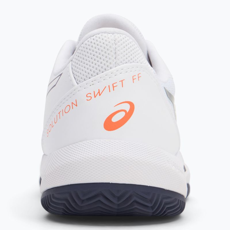 ASICS Solution Swift FF 2 Clay fehér/ nova narancssárga férfi teniszcipő 6