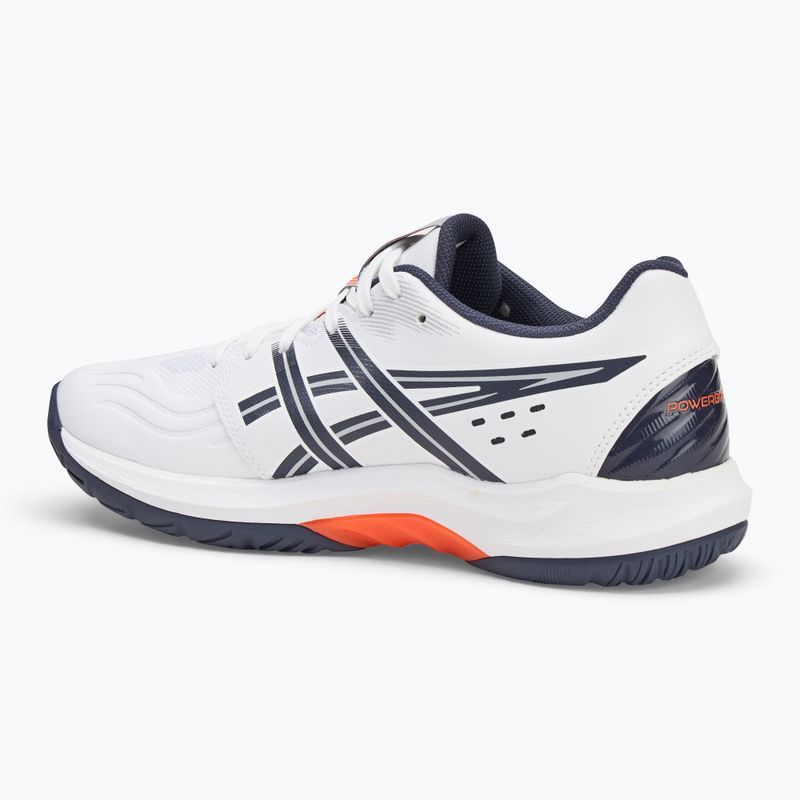 ASICS Powerbreak FF férfi cipő fehér/ nova narancssárga 3