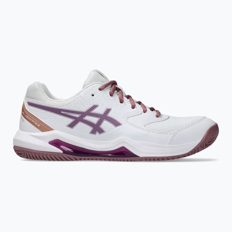 Női ASICS Gel-Dedicate 8 Padel W fehér/sötét ube padel cipő 8