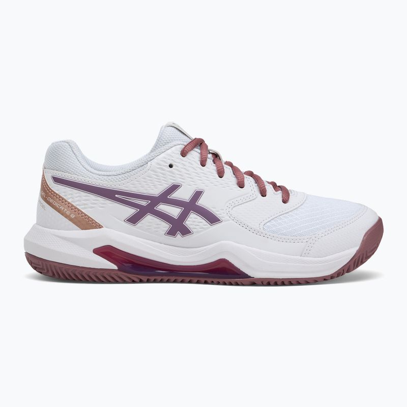 Női ASICS Gel-Dedicate 8 Padel W fehér/sötét ube padel cipő 2