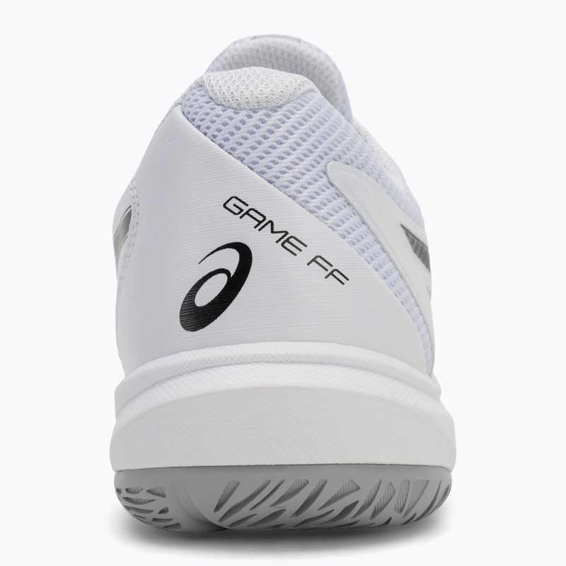 ASICS Game FF férfi teniszcipő fehér/fekete 6