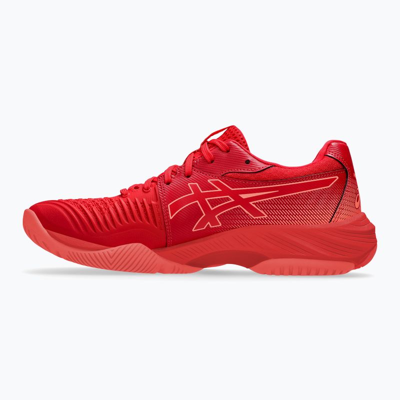 ASICS férfi Netburner Ballistic FF 3 speed piros/ napkorall cipő 2