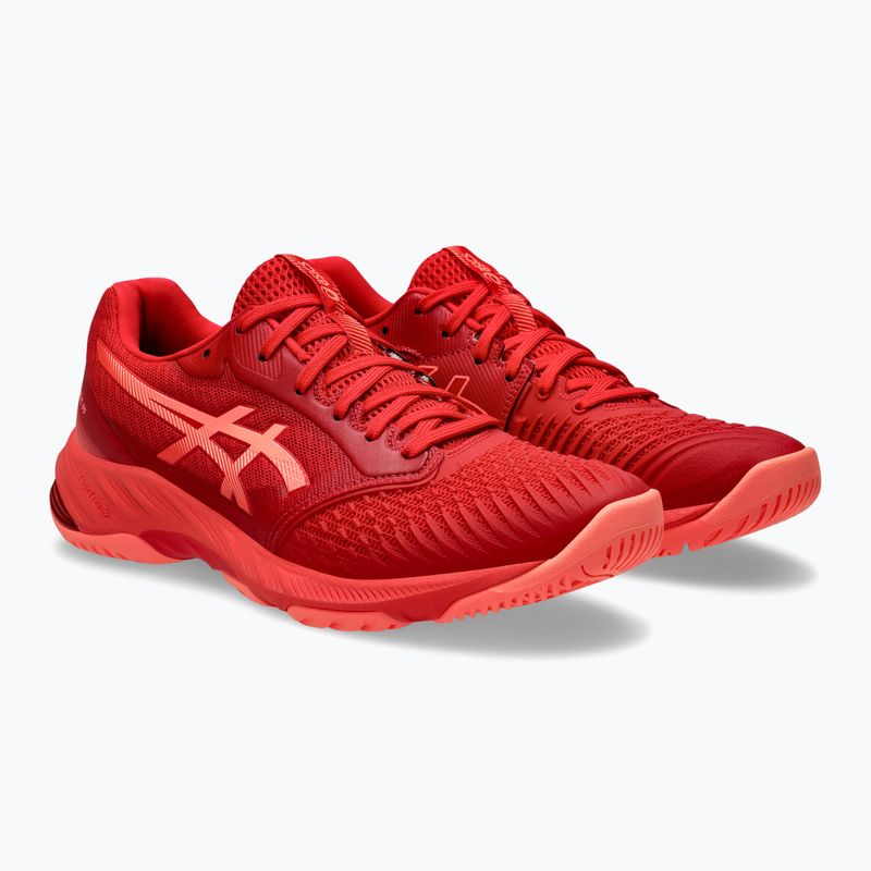 ASICS férfi Netburner Ballistic FF 3 speed piros/ napkorall cipő 3