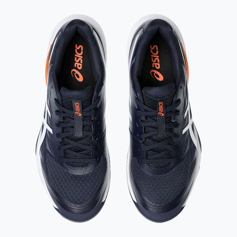 ASICS férfi cipő Gel-Tactic 12 éjfekete/fehér 5