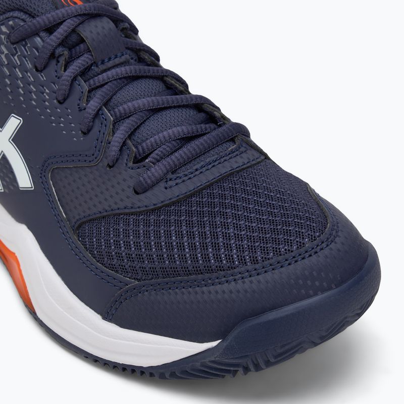 ASICS férfi teniszcipő Gel-Dedicate 8 Clay indigó köd/fehér 7
