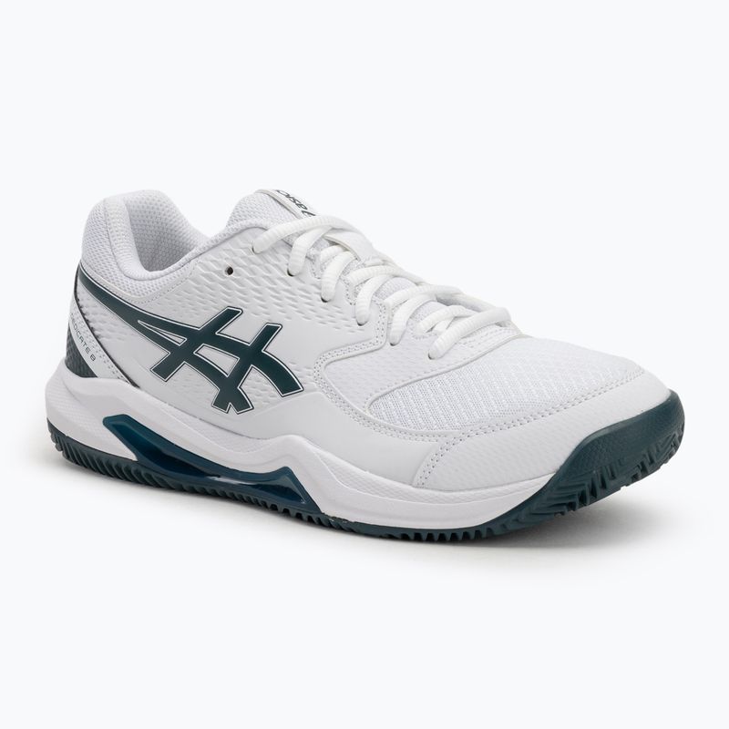 ASICS férfi teniszcipő Gel-Dedicate 8 Clay fehér/saxon zöld