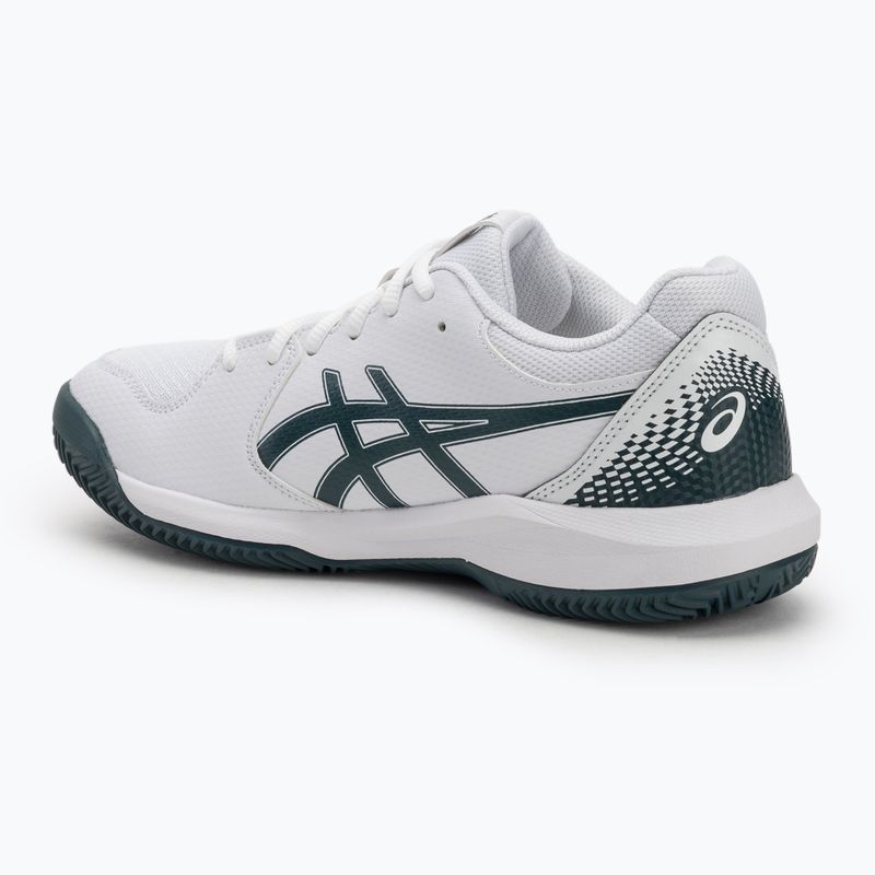 ASICS férfi teniszcipő Gel-Dedicate 8 Clay fehér/saxon zöld 3