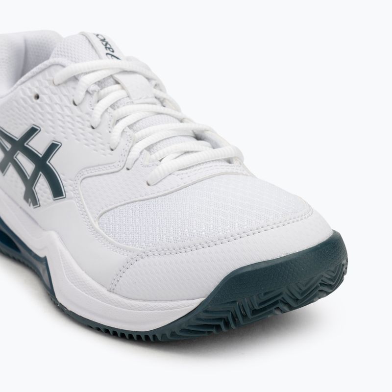 ASICS férfi teniszcipő Gel-Dedicate 8 Clay fehér/saxon zöld 7