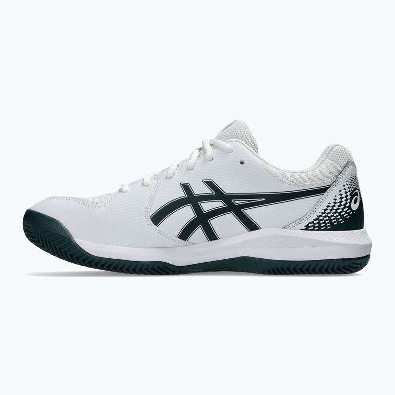 ASICS férfi teniszcipő Gel-Dedicate 8 Clay fehér/saxon zöld 2
