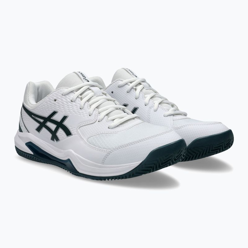 ASICS férfi teniszcipő Gel-Dedicate 8 Clay fehér/saxon zöld 3