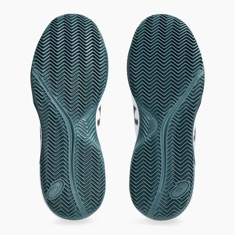 ASICS férfi teniszcipő Gel-Dedicate 8 Clay fehér/saxon zöld 6