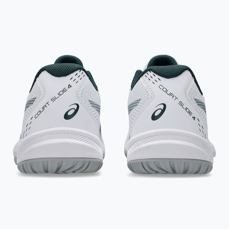ASICS Court Slide 4 fehér/saxon zöld férfi teniszcipő 4