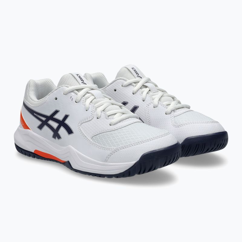 ASICS Gel-Dedicate 8 GS Jr gyermek teniszcipő fehér/indigó köd 3