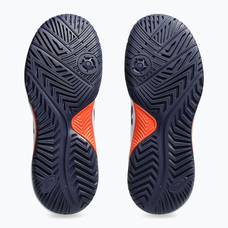 ASICS Gel-Dedicate 8 GS Jr gyermek teniszcipő fehér/indigó köd 6