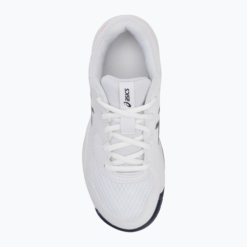 ASICS Gel-Dedicate 8 GS Jr gyermek teniszcipő fehér/indigó köd 5