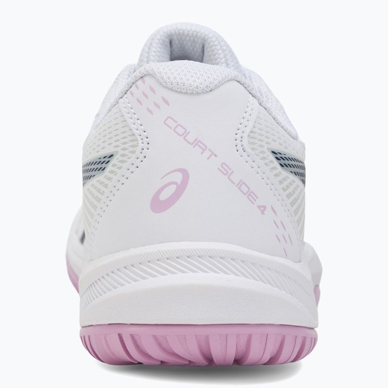 Női teniszcipők ASICS Court Slide 4 fehér/indigó köd 6