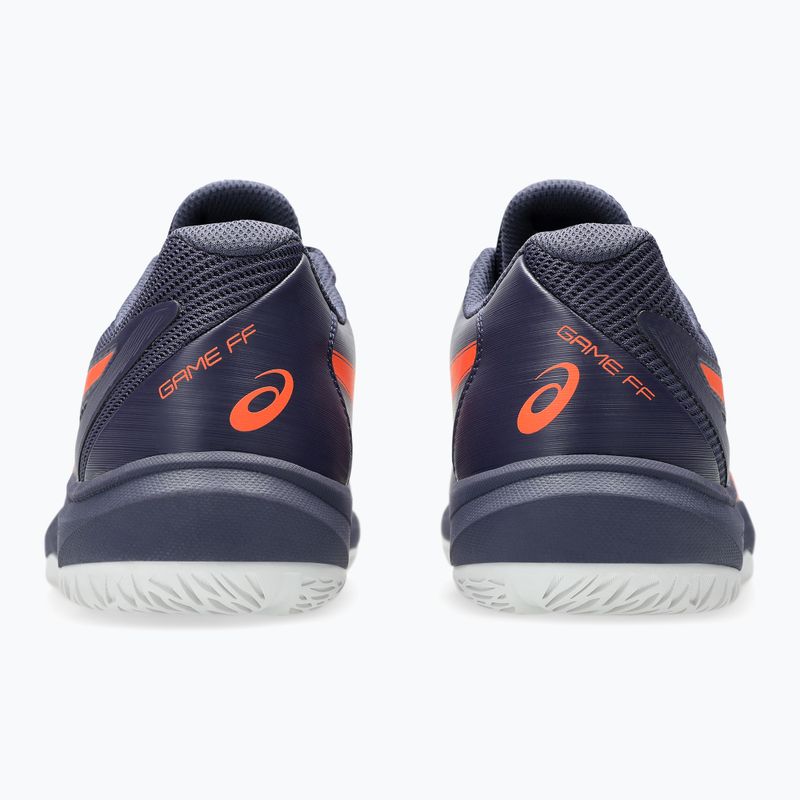 ASICS Game FF férfi teniszcipő indigó köd/nova narancs 4