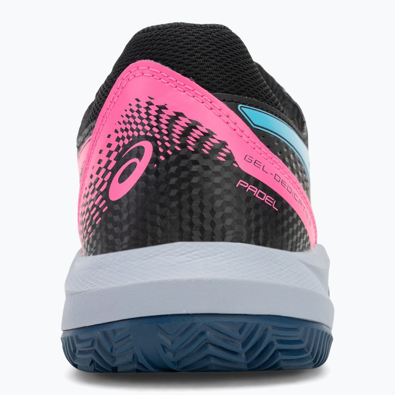 ASICS férfi evezős cipő Gel-Dedicate 8 fekete/energy aqua 6