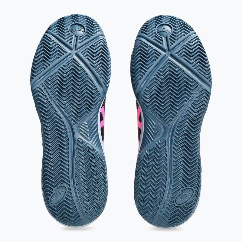 ASICS férfi evezős cipő Gel-Dedicate 8 fekete/energy aqua 6