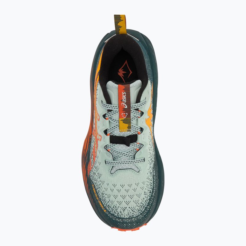 Férfi futócipő ASICS Trabuco Max 4 cold moss/nova orange 5