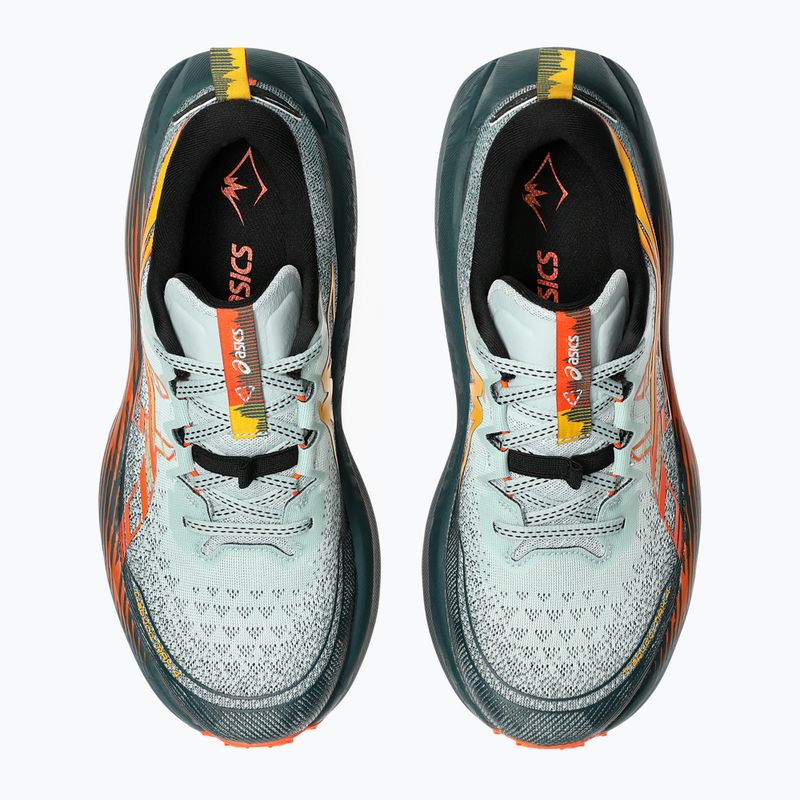 Férfi futócipő ASICS Trabuco Max 4 cold moss/nova orange 12
