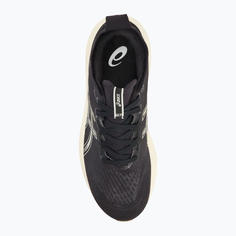 ASICS Gel-Nimbus 27 férfi futócipő fekete/tószürke 5