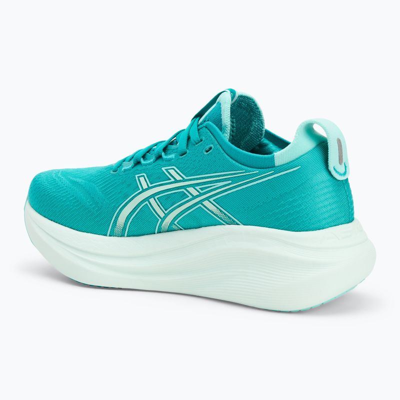 ASICS női futócipő Gel-Nimbus 27 wave teal/illuminate menta 3