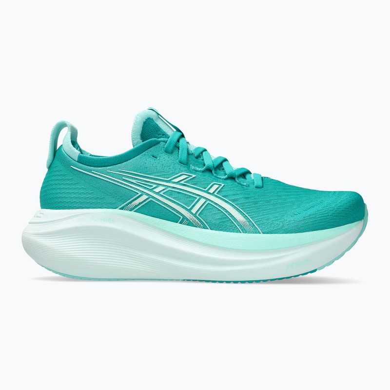 ASICS női futócipő Gel-Nimbus 27 wave teal/illuminate menta 8