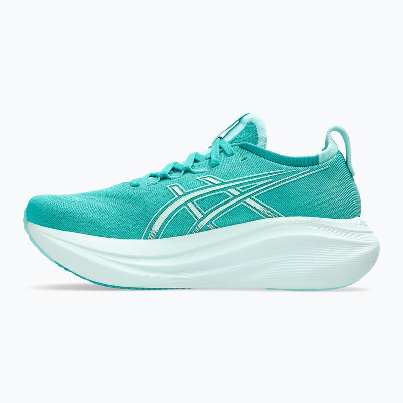 ASICS női futócipő Gel-Nimbus 27 wave teal/illuminate menta 9